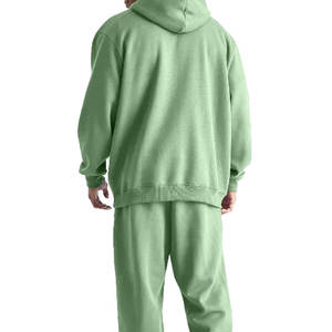 Ensemble de survêtement pour homme avec sweat-shirt à capuche surdimensionné à poche kangourou et pantalon de jogging décontracté, vêtements de sport décontractés - Product Image 3