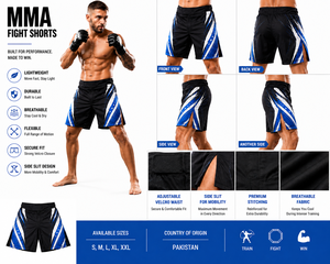 Pantalones Cortos de Boxeo y MMA Sublimados, Unisex, para Entrenamiento de BJJ y Grappling, de Secado Rápido, Ligeros, Transpirables y Elásticos, OEM - Product Image 5