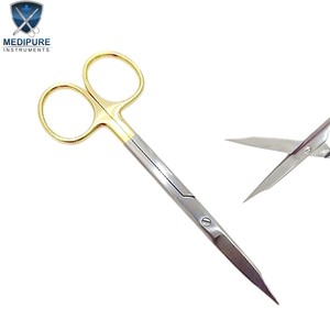 Ciseaux de précision TC Goldman Fox en carbure de tungstène et acier inoxydable, instrument chirurgical de qualité supérieure pour les soins dentaires, parodontaux et buccaux - Product Image 2