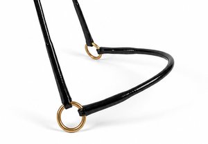 Harnais de cheval en cuir véritable de qualité supérieure avec quincaillerie en laiton massif, léger, couleur et taille personnalisables - Product Image 3