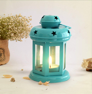 Modern Durable Iron <b>Lantern</b> Set 2 Hanging <b>Lantern</b> <b>Tealight</b> Candle Holder Christmas Home Decor - Product Image 3