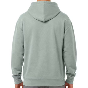 Sudadera Blanca para Hombre, Algodón French Terry, Corte Regular, Diseño con Bolsillo, Estampado Frontal, Ropa Casual de Otoño, Sudadera con Capucha - Product Image 6