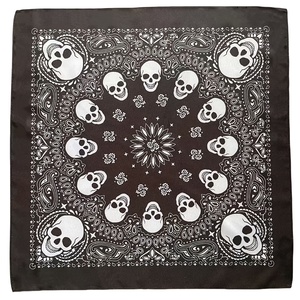 Bandanas d'Halloween effrayantes pour chiens et chats, foulards personnalisés à imprimé citrouille et crâne, accessoires de costume de festival en gros - Product Image 5