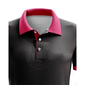 Polo classique pour homme en coton, manches courtes, tissu en coton doux, idéal pour un style de vie décontracté, le bureau et les voyages. - Product Image 5