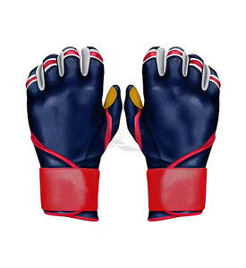 Gants de baseball en cuir véritable pour droitier, antidérapants, légers, pour le softball - Product Image 1
