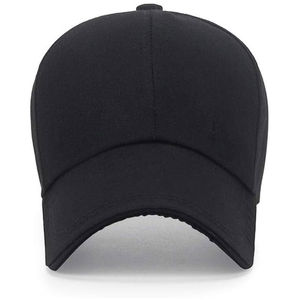 Gorra de Béisbol de Algodón Negra Sólida de Alta Calidad para Hombre, Gorra Clásica para Deportes, Viajes y Uso Diario, Precio Económico, OEM - Product Image 1