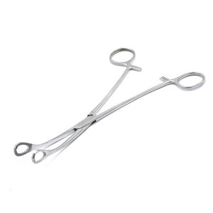 Ovum Forceps Clamp Manual High Quality Surgical Instrument Set Stainless Steel with 1 Year Warranty by <b>Blush</b> Surgical - Product Image 3