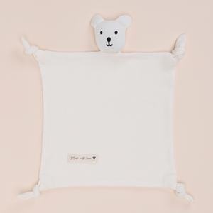 Organic Bamboo White Cuddle <b>Toy</b> for Baby Premium Quality Product - Product Image 1