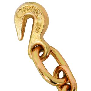 Gancio a J e Gancio di Presa Forgiati Grado 70, Catena di Traino da 6 Piedi con Carico di Lavoro Sicuro di 4.700 Libbre e Ganci di Traino da 8 Pollici - Product Image 4