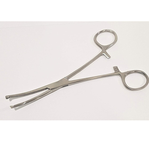 Pinces hémostatiques Kocher manuelles en acier inoxydable de haute qualité, 7 pouces, à mâchoires droites avec dents horizontales, certifiées CE, OEM - Product Image 4