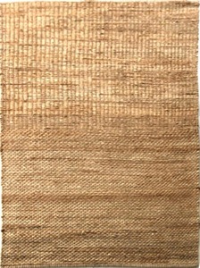 Tapis de cuisine et de pique-nique carrés modernes et tendance, tissés à la main en jute 100% durable, style Dhurrie, à rayures antidérapantes - Product Image 6