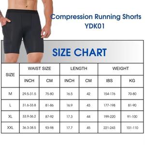 Hot Selling 3D Custom Polyester/Cotton Canvas Casual <b>Mens</b> Compression <b>Shorts</b> 7in Quick Dry <b>Elastic</b> <b>Waist</b> - Product Image 5