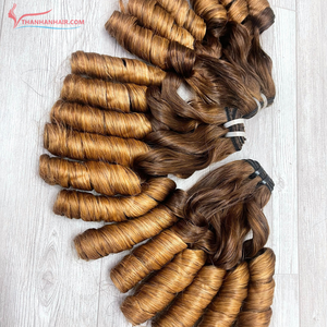 ผมต่อแบบหยิกไอน้ำเด้ง50% ผมต่อสีออมเบรเวียดนาม - Product Image 3