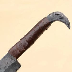 Cuchillo de Cocina Multifuncional Jexmoo DIY OEM, Hecho a Mano, Estilo Medieval Antiguo, Forjado en Acero de Damasco, Regalo para Chef - Product Image 2