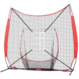 Filet d'entraînement portable 7x7 pieds pour baseball et softball – Équipement essentiel pour l'entraînement au frappeur, au receveur et au lanceur - Product Image 6