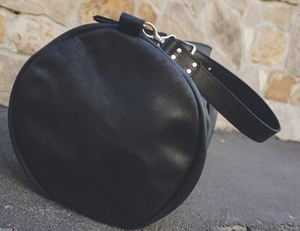 Bolsa de Gimnasio Multifuncional Plegable de Cuero Genuino para Hombre, Opciones Personalizables, Bolsa de Viaje de Fin de Semana con Monograma para Actividades al Aire Libre - Product Image 4