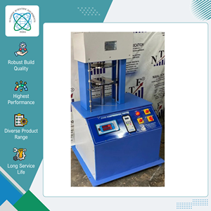 เครื่องทดสอบกระดาษคุณภาพดีที่สุด เครื่องทดสอบการยุบตัวของทรงกรวยแบบดิจิทัลสำหรับหลอดกระดาษ ขนาดแท่นทดสอบ 100x100 มม. จากอินเดีย - Product Image 2