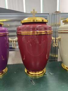 Urnas de Cremación de Metal para Adultos Uzair, Artesanía de Calidad Original, Modelo UHI-153, Venta al por Mayor, Nuevo Diseño Hecho a Mano en Aluminio, Personalizable - Product Image 5