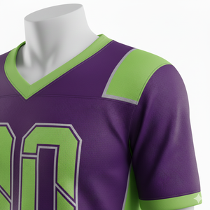 Nueva Camiseta de Fútbol Americano Personalizada con Logotipo, Transpirable, de Manga Corta, Diseño Personalizado para Clubes y Equipos - Product Image 5