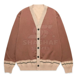 Cardigan pour homme en tissu doux à manches longues, tenue quotidienne confortable, coupe ajustée, facile à porter, cardigan décontracté pour homme - Product Image 6