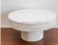 Stilvoller Umweltfreundlicher Runder Knochenintarsien-Kuchenständer mit Anpassbarer Farbe für Geburtstagsfeier-Dekoration Premium-Look zum Günstigen Preis
