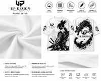 T-shirt graphique surdimensionné 100 % coton personnalisé pour homme, style streetwear japonais, col rond, imprimé, fabricant OEM ODM, respirant