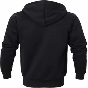 Sweat à capuche zippé en polaire personnalisé 2026, décontracté, uni, ample, brodé, respirant et écologique - Product Image 2