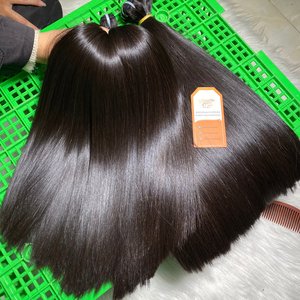 Extensiones de cabello humano crudo Virgen sin procesar 100% puro superventas cabello liso de trama de proveedor vietnamita - Product Image 2