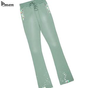 ชุดวอร์มลำลองผู้ชายทรงปกติ ผ้าฝ้าย 100% ระบายอากาศ แห้งเร็ว น้ำหนักเบา มีเชือกผูก ปิดด้วยเชือกผูก เหมาะสำหรับฤดูหนาว ชุด 2 ชิ้น - Product Image 6