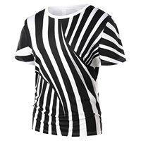 Concevez votre propre t-shirt à manches courtes en tricot pour homme - Polyester/coton, options de couleur personnalisées, logo personnalisé, haute qualité