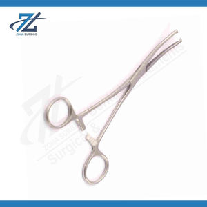 KOCHER-Pince dentaire courbée en acier inoxydable, 5.5 pouces, 1x2, pour instruments chirurgicaux, source d'alimentation manuelle - Product Image 2