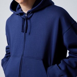 Custom Plain Pullover <b>Fleece</b> <b>Hoodies</b> Wholesale Hooded Sweatshirt Men Cheap <b>Hoodie</b> For Men Winter Thermal Top - Product Image 4