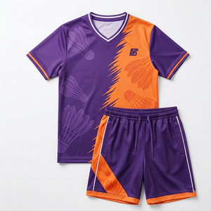 Ensemble de vêtements de sport modernes pour le badminton, conçu pour les séances d'entraînement, les matchs et les compétitions d'équipe - Product Image 1