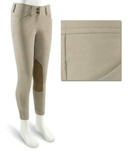 Pantalons d'équitation personnalisés OEM pour hommes et femmes, culottes d'équitation avec impression de motifs sur mesure, collants d'équitation à assise intégrale en silicone - Product Image 4