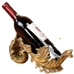 Trending Stylish Outstanding Design Metal Wine Rack Bottle Holder <b>Table</b> Top Decorative Stand Black Powder Coated Foldable - Product Image 4