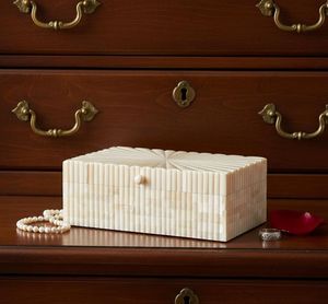 Exquisite Handcrafted Bone Inlay Jewelry <b>Box</b> Decorative Luxury Organizer Case for Rings <b>Earrings</b> Necklace <b>Gift</b> Storage - Product Image 4