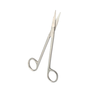 High Quality A+ Grade 6" Straight <b>Laparoscopic</b> Scissors Stainless Steel Dissecting Blunt/Blunt ISO Ce Approved Manual Laparoscop - Product Image 1