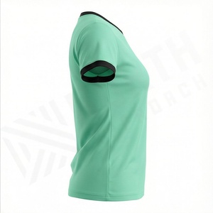 Women's High Quality Casual Custom Solid T-Shirt <b>Tie</b> <b>Dye</b> Logo Printing Spandex Cotton Blend Style <b>Top</b> Customized Color - Product Image 3