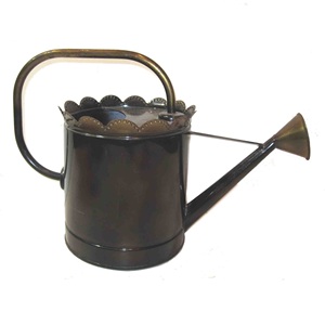 Arrosoir en métal antique finition rustique, haute qualité, pour décoration de jardin extérieur, taille personnalisable, très vendu - Product Image 5