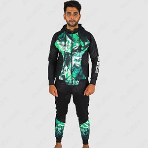 Survêtements unisexe 2 couleurs en polyester de haute qualité Survêtements de sport pour hommes Survêtements de sport imprimés pour hommes - Product Image 5