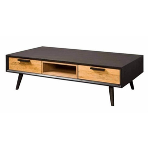 Midcentury Modern Eco-Friendly Wood <b>TV</b> <b>Stand</b> with Storage Drawers and Open Shelf Apartment <b>Floor</b> Mount - Product Image 2