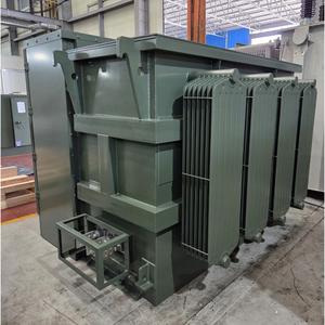 หม้อแปลงไฟฟ้าแบบจุ่มน้ำมันสามเฟส 50/60Hz ผลิตในเกาหลี OEM ODM Kumkang 300kVA/12470GY/7200/208Y/120V2 Pos. แอลบีโออาร์ - Product Image 1