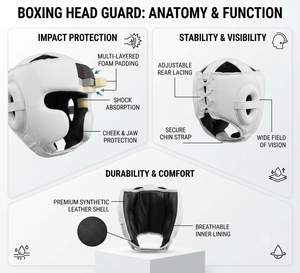 Dumela International White Cowhide Leather Boxing Target-Breathable Adjustable Hook Loop Closure Customizable for Training - Product Image 6