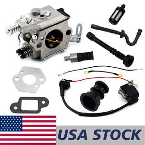 Kit de pièces SKD pour Stihl MS250 : Bobine d'allumage, joint de carburateur, tuyau de carburant, filtre, joint de silencieux, collecteur d'admission - Product Image 1