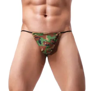 Nieuwe Trend Laag Geprijsde Sexy Fancy Diverse Kleuren Ondergoed Elasticiteit Katoenen Broek Grote Maat Volwassen Erotische Homo Mannen Slips String