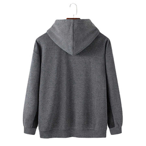 Sweat à capuche en molleton de coton beige pour homme, coupe classique, respirant, écologique, style streetwear décontracté, hiver, We Don't Forget Pray - Product Image 2
