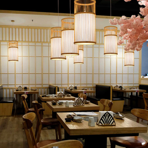 Bamboo Ceiling Light with Handcrafted Woven Structure Eco Friendly Material and Warm Light Effect Suitable for Home Decor - Product Image 4