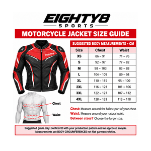 Chaqueta de Cuero Personalizada para Motociclismo de Carreras, con Protección en Hombros y Codos, Cintura Ajustable, Paneles Perforados, Ignífuga - Product Image 6