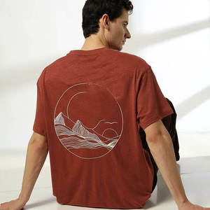 Wholesale Custom Men's Vintage Blank <b>White</b> Color Oversized T-Shirt Heavyweight 100% Cotton Jersey Dropped Shoulder Men's T-Shirt - Product Image 3