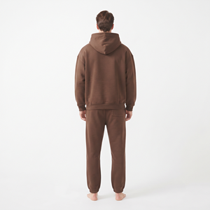 Survêtement personnalisé de qualité supérieure pour hommes, ensemble sweat à capuche et pantalon de jogging à fermeture éclair intégrale, haute qualité - Product Image 6